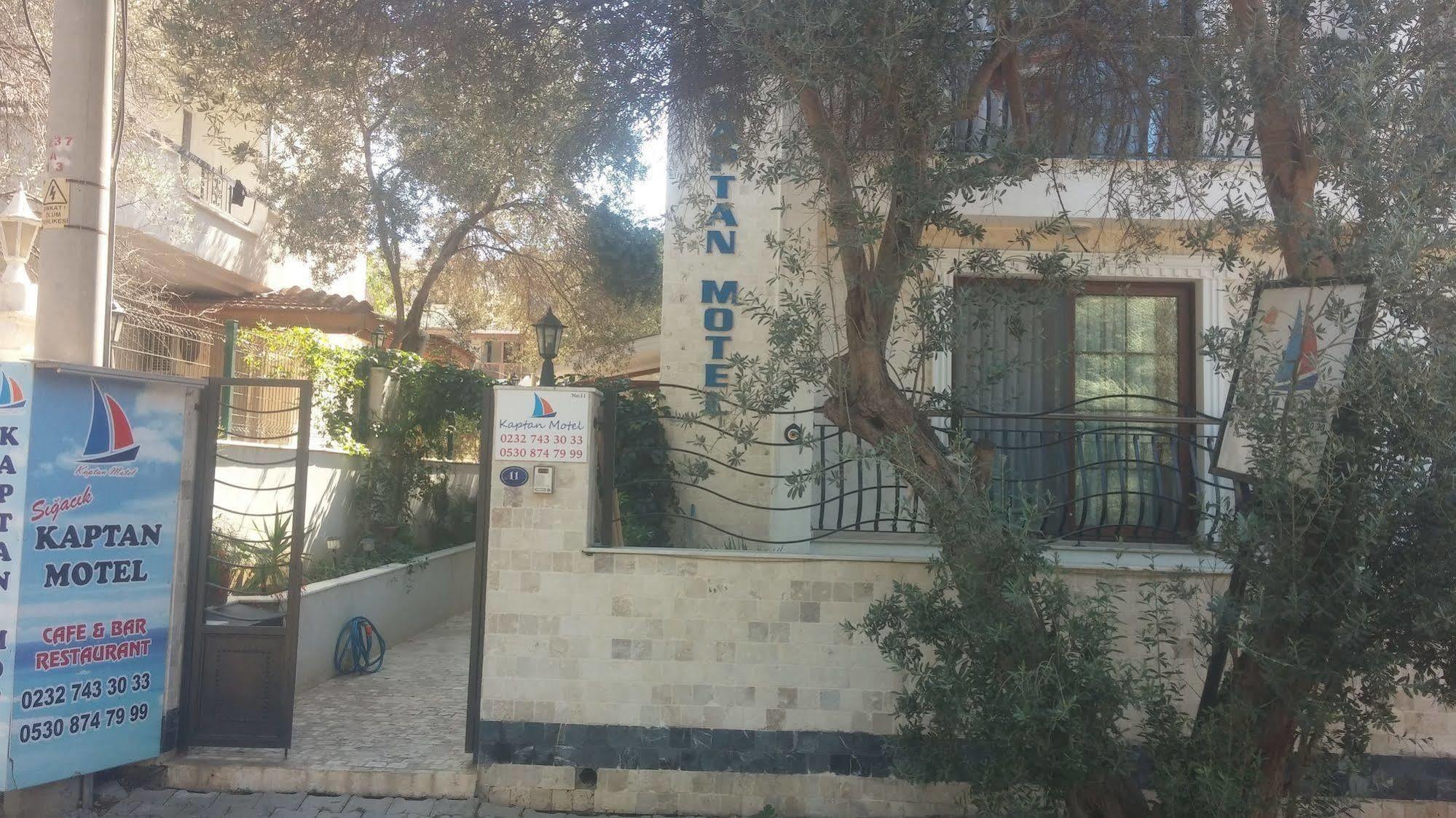 Kaptan Motel Siğacık Buitenkant foto