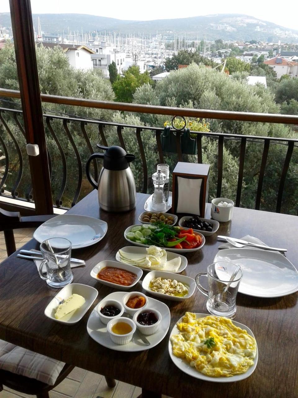 Kaptan Motel Siğacık Buitenkant foto